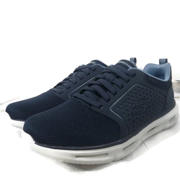 Skechers Other - Skechers Men's Glide Lite Pacer Slip-On Sneaker Shoes‎ Navy Blue Size 8 …